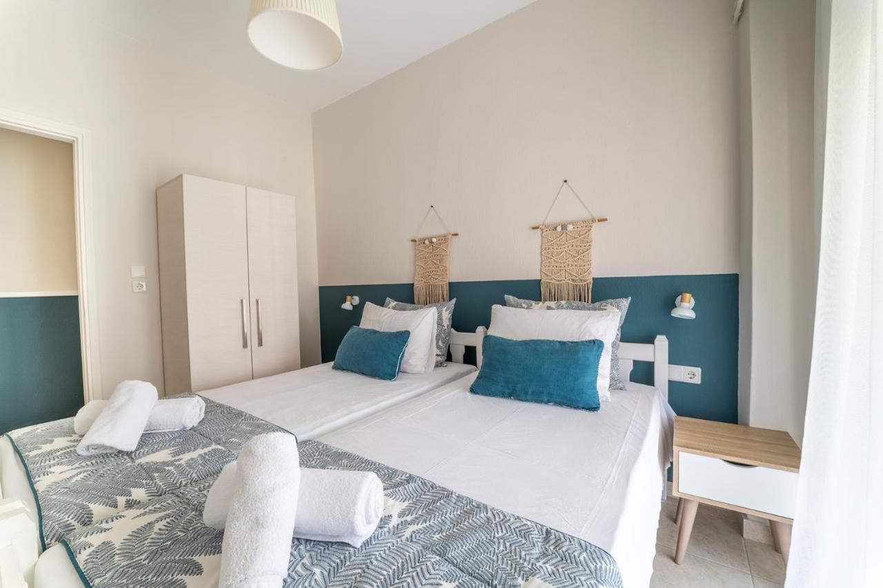 Evangelia Rooms & Apartments - A Asprovalta Esterno foto