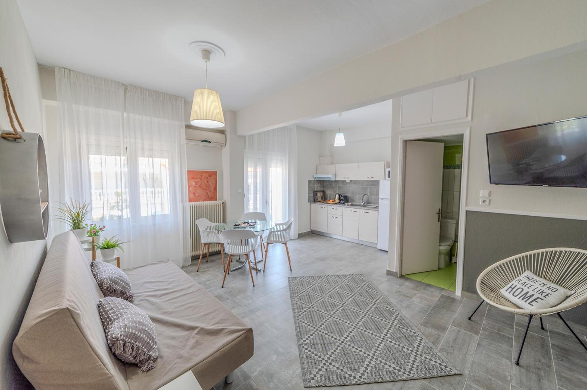 Evangelia Rooms & Apartments - A Asprovalta Esterno foto